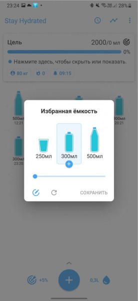 6 лучших приложений которые подсчитают сколько воды вам нужно пить в день